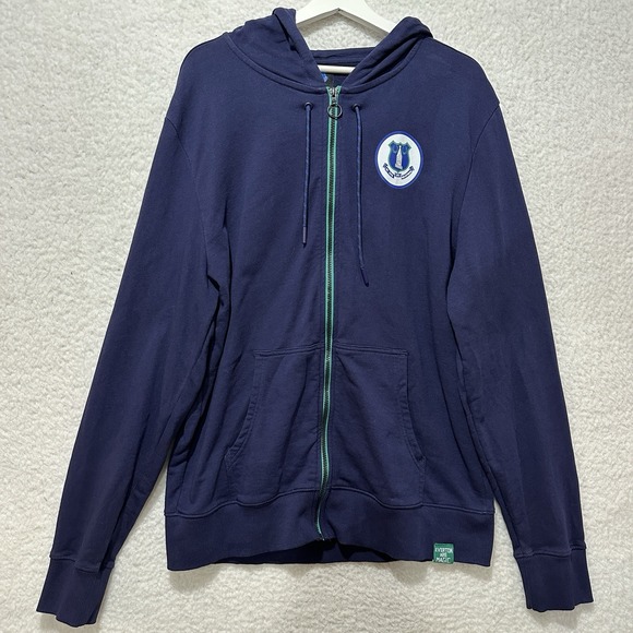 Fanatics Other - Everton FC EPL Premier League Soccer Full Zip Hoodie Sweatshirt Blue Sz XL